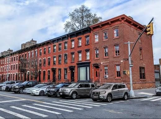 NYC residential home exterior